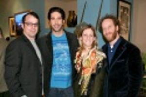 David Catlin, David Schwimmer, Lisa Green and Joey Slotnick Photo