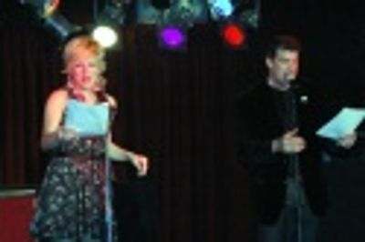 Felicia Finley and host Bryan Batt Photo