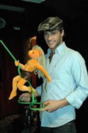 Josh Strickland and Tarzan Bear Photo