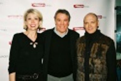 Julie Halston, Casey Childs (Primary Stages Executive Producer/Founder) and Charles B Photo