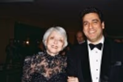 Celeste Holm and Frank Basile Photo