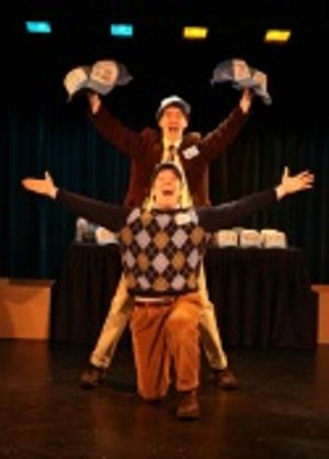 Jeremy Shamos (front) and David Turner Photo