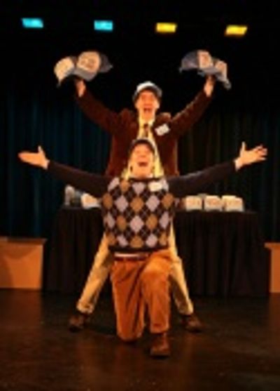 Jeremy Shamos (front) and David Turner Photo