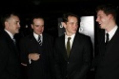 Boyd Gaines, Jefferson Mays, Hugh Dancy and Stark Sands Photo