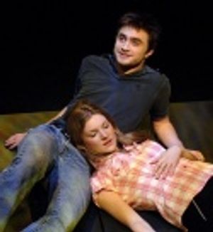 Daniel Radcliffe and Joanna Christie Photo