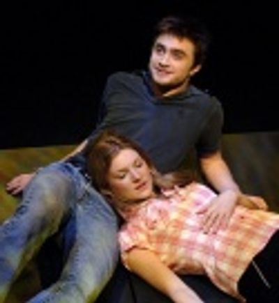 Daniel Radcliffe and Joanna Christie Photo