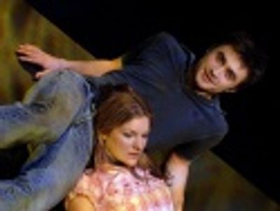 Daniel Radcliffe and Joanna Christie Photo