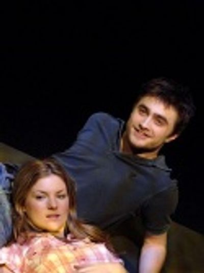 Daniel Radcliffe and Joanna Christie Photo