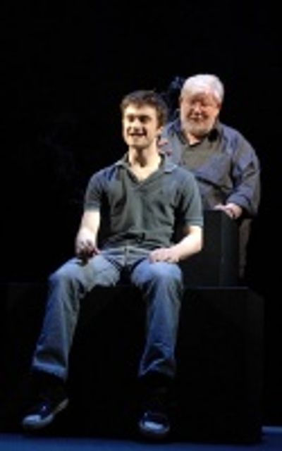 Daniel Radcliffe and Richard Griffiths Photo