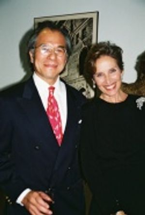 Calvin Mew (Concert Guest) and Andrea Marcovicci Photo
