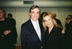 Michael Presser (Inside Broadway) and Ruth Stanat Photo