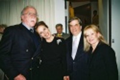 Peter Marcovicci, Andrea Marcovicci, Michael Presser and Ruth Stanat Photo