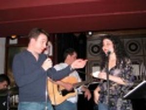 Host for the night, Eddie Varley sang as well... Photo