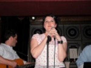 Natalie Joy Johnson singing "Beautiful" Photo