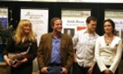 Elizabeth Stanley, Bruce Sabath, Fred Rose and Leenya Rideout Photo