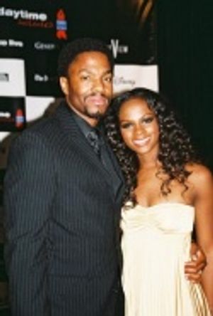 Tobias Truvillion (OLTL's Vincent Jones) and Tika Sumpter (OLTL's Layla Williamson) Photo