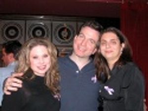 Lori Ann, Eddie, and the concert's producer Sabrina Gordin Photo