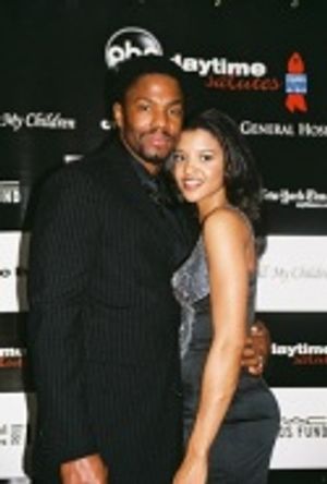   Tobias Truvillion and Renee Elise Goldsberry Photo