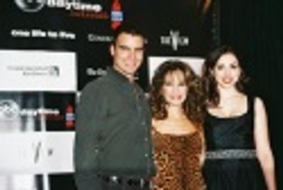   Colin Egglesfield (AMC's Joshua Madden), Susan Lucci and Eden Riegel Photo