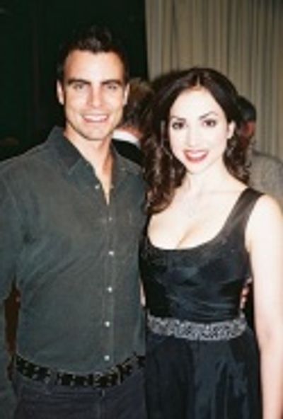   Colin Egglesfield and Eden Riegel Photo
