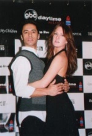 Kamar De Los Reyes (OLTL's Antonio Vega) and new OLTL cast member Photo