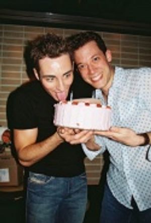 ...and then Scott dives in...

 Photo