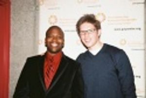 Tituss Burgess and Frank DiLella (NY1 News) Photo