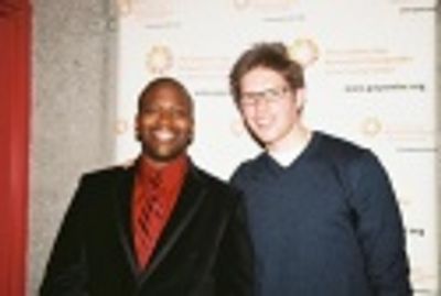 Tituss Burgess and Frank DiLella (NY1 News) Photo