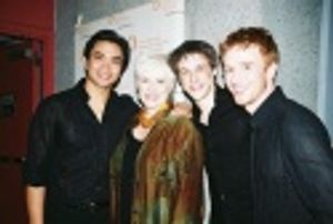 Jose Llana, Betty Buckley, Jason Michael Snow and Paul Castree Photo
