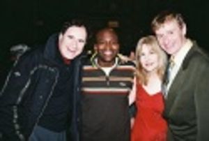 Richard Kind, Tituss Burgess, Cynthia Hestand (Assistant Director, "Broadway Backward Photo