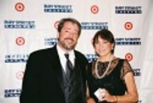 Gary Hygom (Bay Street Theatre Producer) and Anna Daniel (Bay Street Theatre Founding Photo