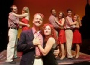 The Company of 'They're Playing Our Song' Photo