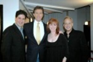 Igor Goldin, Jim Watkins (Channel 11 News at 10), Terri Klausner and David Andrews Ro Photo