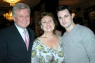 Max von Essen with parents Thomas and Rita Photo