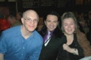 Eddie Korbich, Luis Vilabon and Baby Jane Dexter Photo