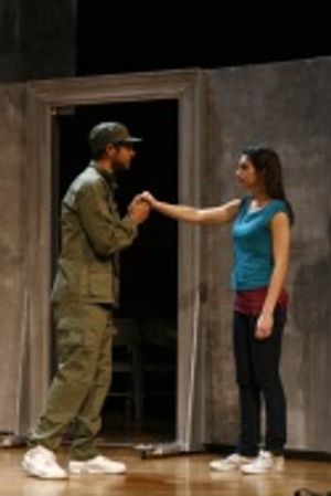 Utkarsh Ambudkar and Lauren Birriel Photo