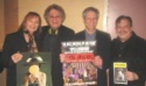 Drama Desk "Moving On" panel at BMI: Leslie (Hoban) Blake, DD vice president, and a c Photo