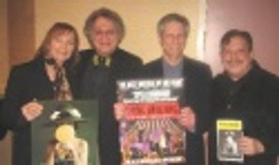 Drama Desk "Moving On" panel at BMI: Leslie (Hoban) Blake, DD vice president, and a c Photo