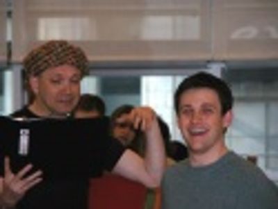 Charles Busch and Michael Photo