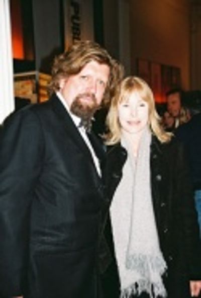 Oskar Eustis (Artistic Director, Public Theater) and Victoria Tennant Photo