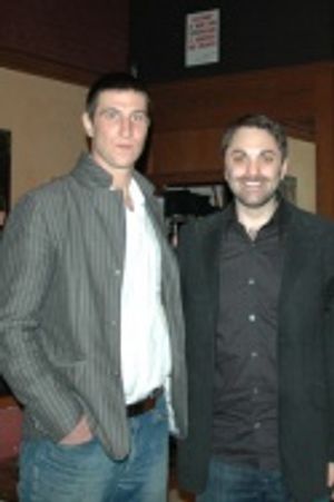 Pablo Schreiber and Christopher Shinn Photo