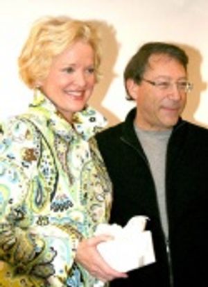 Christine Ebersole & Stuart Weitzman Photo