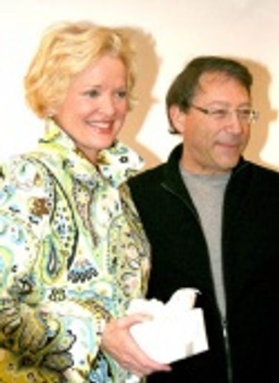 Christine Ebersole & Stuart Weitzman Photo