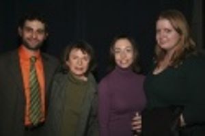 Arian Moayed, Edie Robb (Station 3), Lakey Wolff (CESD) and Maura Maloney (CESD) Photo