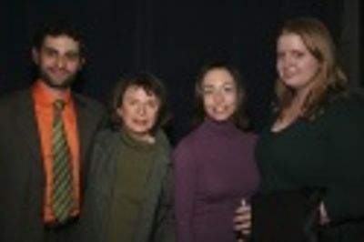 Arian Moayed, Edie Robb (Station 3), Lakey Wolff (CESD) and Maura Maloney (CESD) Photo