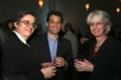 Bruce Campbell, David Kener (American Place Theater) and Basia Hellwig Photo