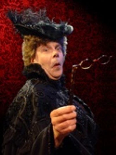 James Pellow plays as Lady Bracknell Photo