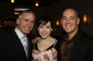 Mark S. Hoebee, Liza Wenger, Ken Wenger (Paper Mill Playhouse Board of Trustees) Photo