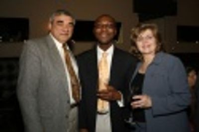 Peter Sarni, Edward Iddisah, Mary Ann Sarni Photo