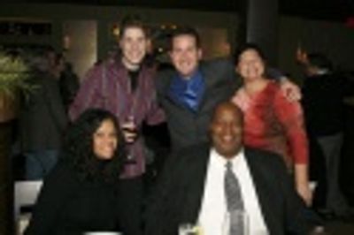 Tiffany Wilson, Christopher Haught, Shayne Miller (Paper Mill Press Manager), Elizabe Photo